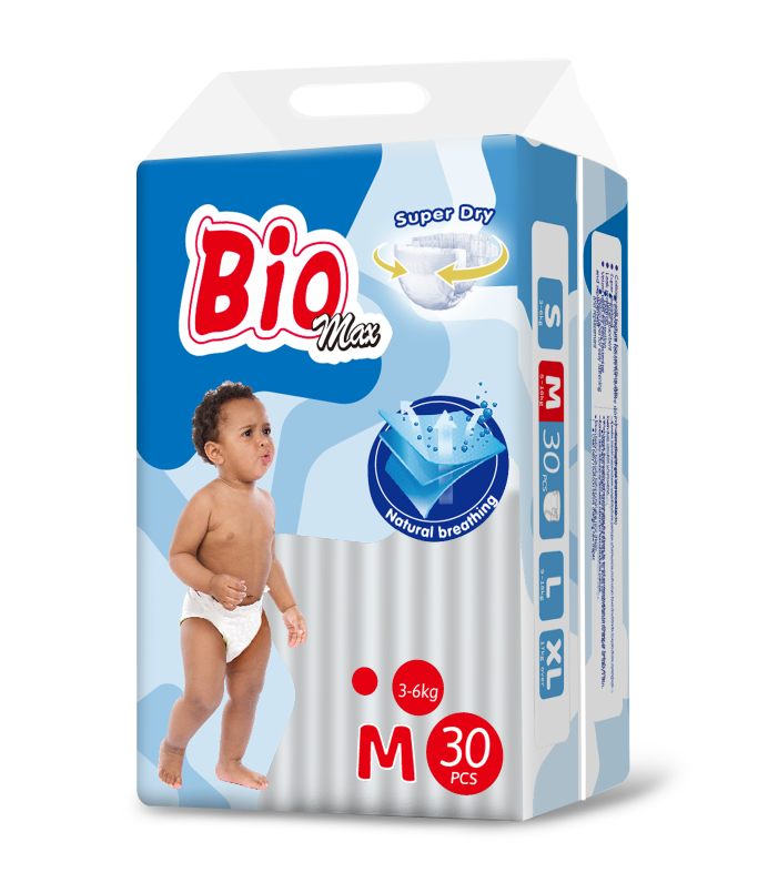 Biomax Breathable Absorption Baby Diapers