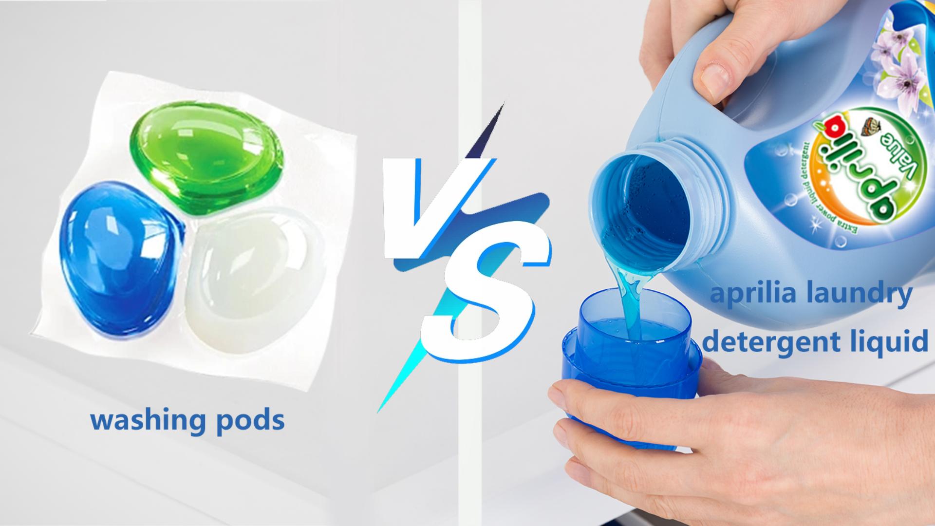 What is the best most effective type of detergent ? (washing pods Vs laundry Liquid deteregent )?