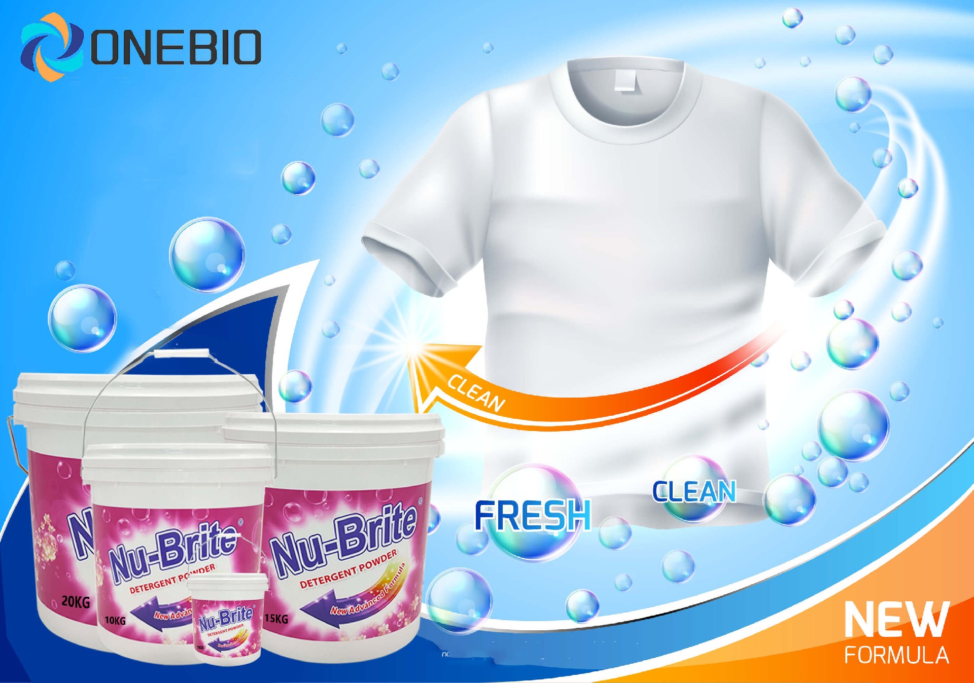 New Product Release--Washing Powder in Bucket